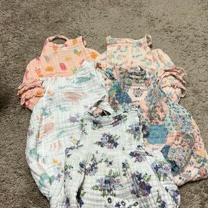 ❌SOLD❌ Angel Dear Bubble Sunsuits - Lot of 5